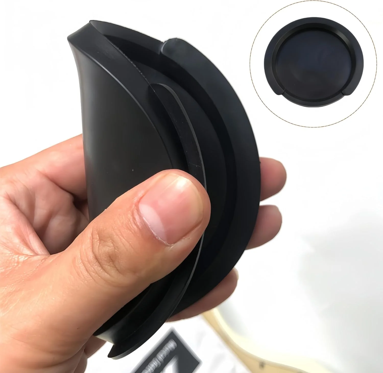 پوشش حفره صدای گیتار، پوشش لاستیکی نرم CAASFOOY، پوشش گیتار آکوستیک، حذف کننده صدا، حفره صدا، پوشش برای حفره صدای گیتار