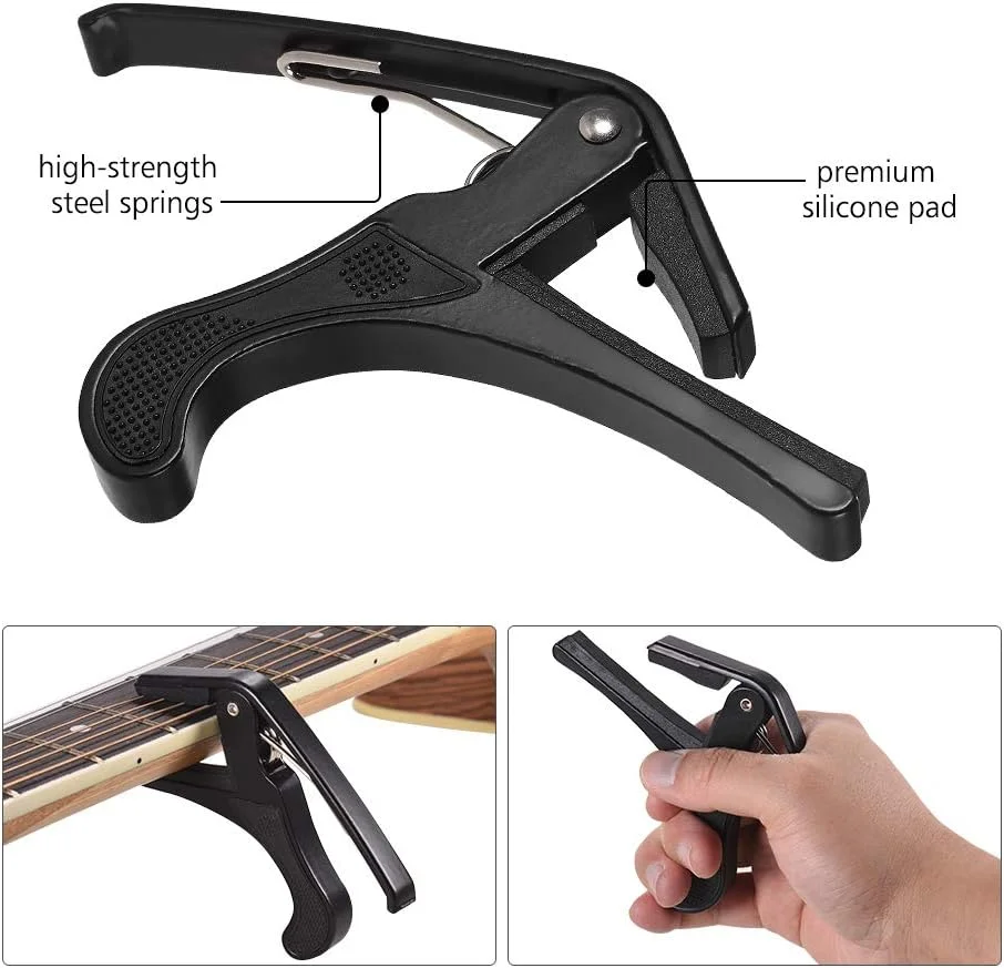 مجموعه ابزار گیتار Fawoonu شامل کوک کننده دیجیتال گیتار، کاپو گیتار، مجموعه سیم گیتار آکوستیک برای مبتدیان، لوازم جانبی قطعات سازهای زهی مجموعه ابزار گیتار Fawoonu شامل کوک کننده دیجیتال گیتار، کاپو گیتار، مجموعه سیم گیتار آکوستیک برای مبتدیان، لوازم جانبی قطعات سازهای زهی