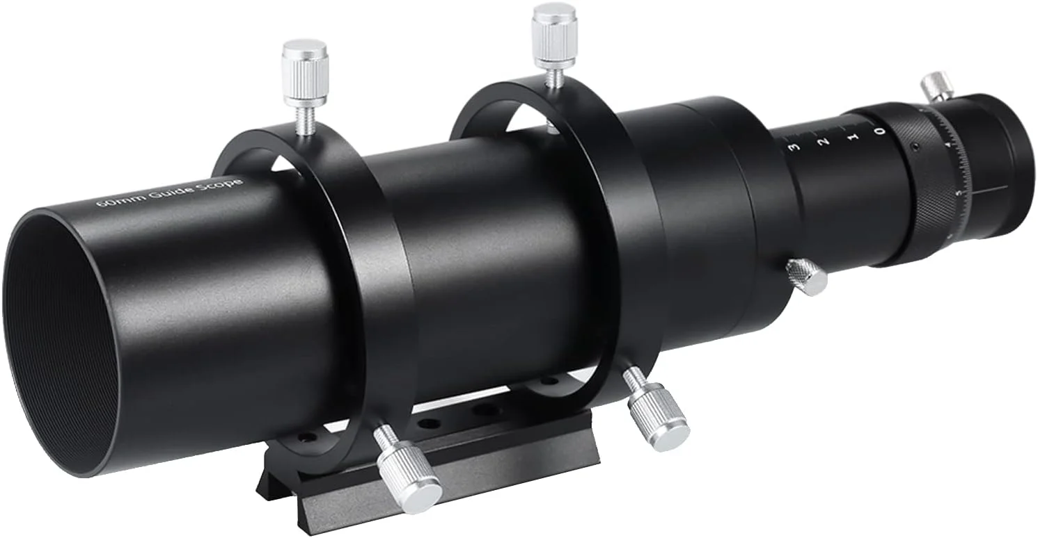 چشمی جستجوگر تلسکوپ نجومی Irfora 60mm با فاصله کانونی 240mm و نسبت کانونی F4 به همراه فوکوس‌دهنده حلزونی