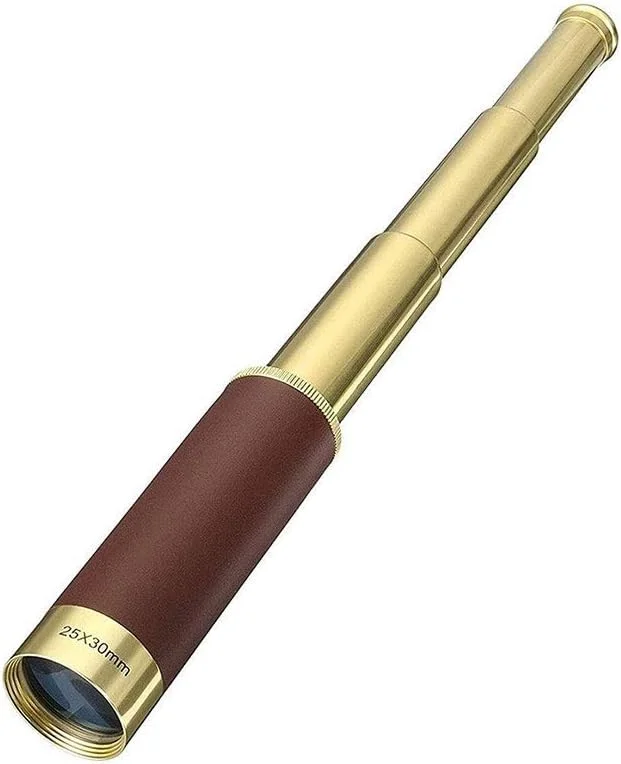 تلسکوپ تک چشمی 25x30 ابزار دید در شب، آینه ای، قابل حمل و یک چشمی