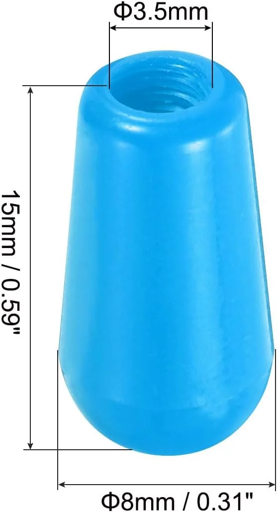 کوآرکزمان بسته 10 عددی سر سوئیچ 3 حالته گیتار M3.5 دکمه های سوئیچ پلاستیکی برای گیتار الکتریک LP، آبی روشن کوآرکزمان بسته 10 عددی سر سوئیچ 3 حالته گیتار M3.5 دکمه های سوئیچ پلاستیکی برای گیتار الکتریک LP، آبی روشن