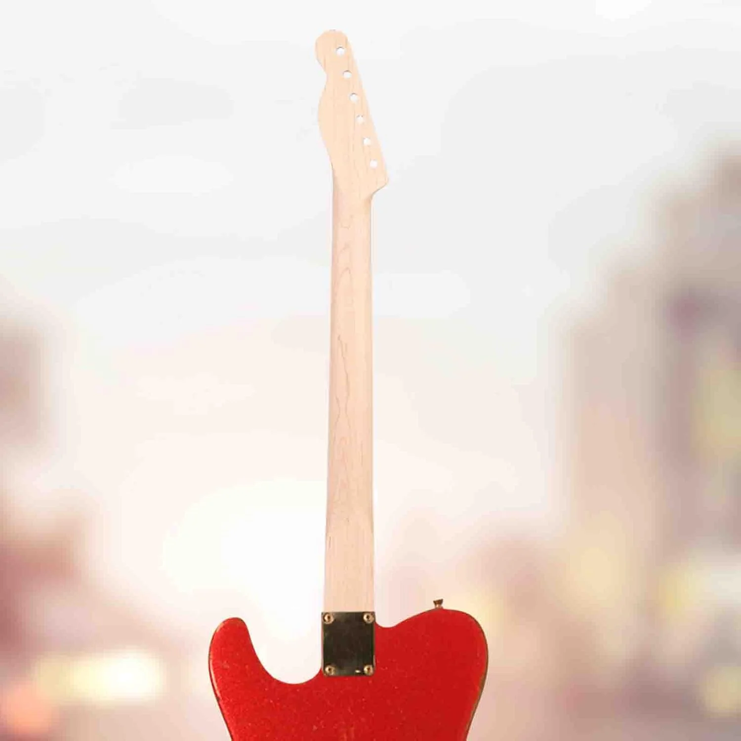 دسته گیتار الکتریک مدل TL، جنس افرا، نشانگر نقطه ای مشکی، 22 فرت (پشت خط میانی) دسته گیتار الکتریک مدل TL، جنس افرا، نشانگر نقطه ای مشکی، 22 فرت (پشت خط میانی)