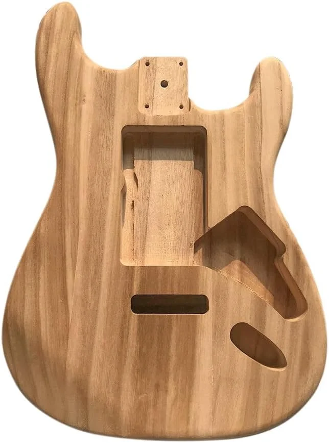 بدنه گیتار الکتریکی ناتمام Fawoonu، چوب صیقلی، نوع افرا