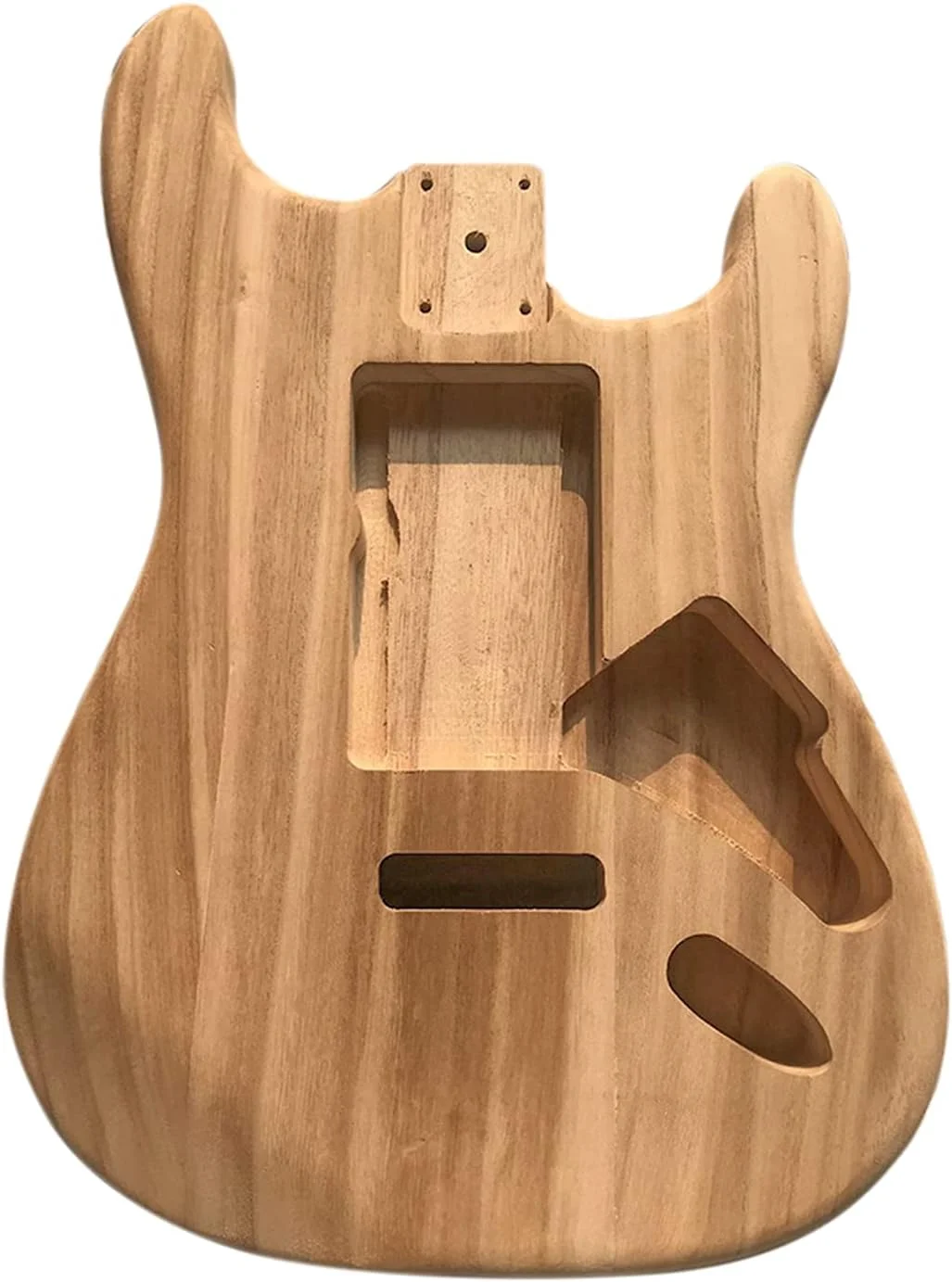بدنه گیتار الکتریکی پرداخت شده Fawoonu از جنس چوب افرا، بدنه ناتمام گیتار الکتریکی