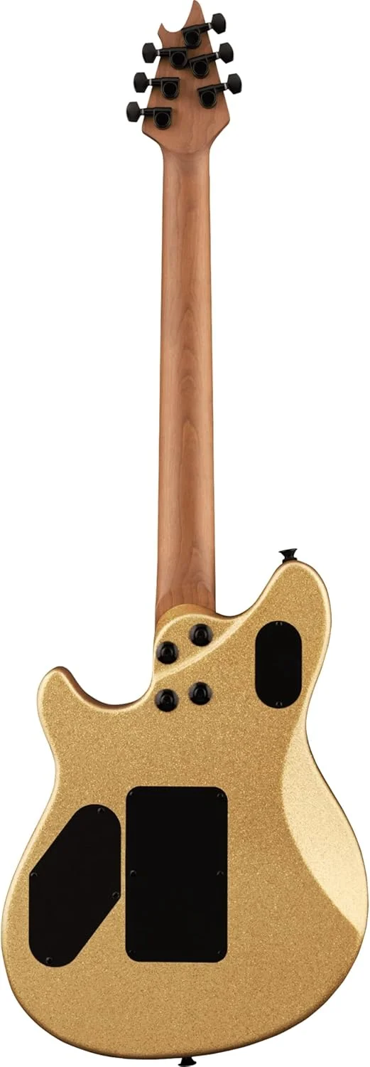 گیتار الکتریک EVH Wolfgang Standard با دسته افرا پخته شده و رنگ طلایی براق
