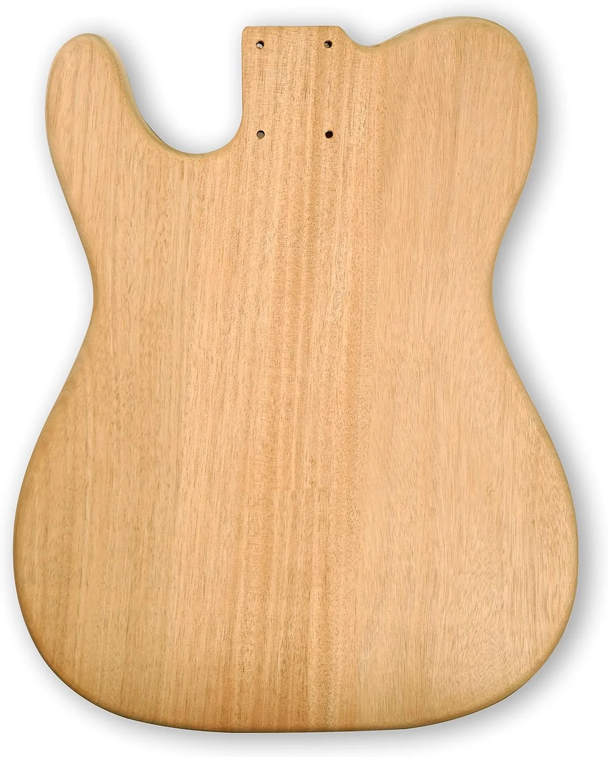 کیت گیتار الکتریک DIY BexGears، مناسب برای مبتدیان، روکش چوب افرا چشم پرنده، بدنه چوب ماهون، دسته ماهون، سخت افزار کروم، مناسب برای راست دست ها - گیتار خودت را بساز