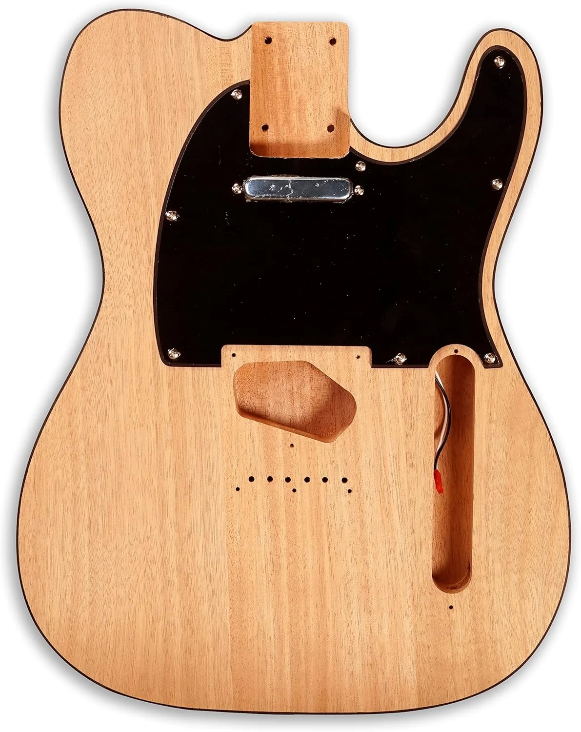 کیت گیتار الکتریک ۱۲ سیم BexGears، بدنه ماهون، دسته ماهون و صفحه انگشتگذاری آبنوس کامپوزیت - خودتان گیتار را بسازید کیت گیتار الکتریک ۱۲ سیم BexGears، بدنه ماهون، دسته ماهون و صفحه انگشتگذاری آبنوس کامپوزیت - خودتان گیتار را بسازید