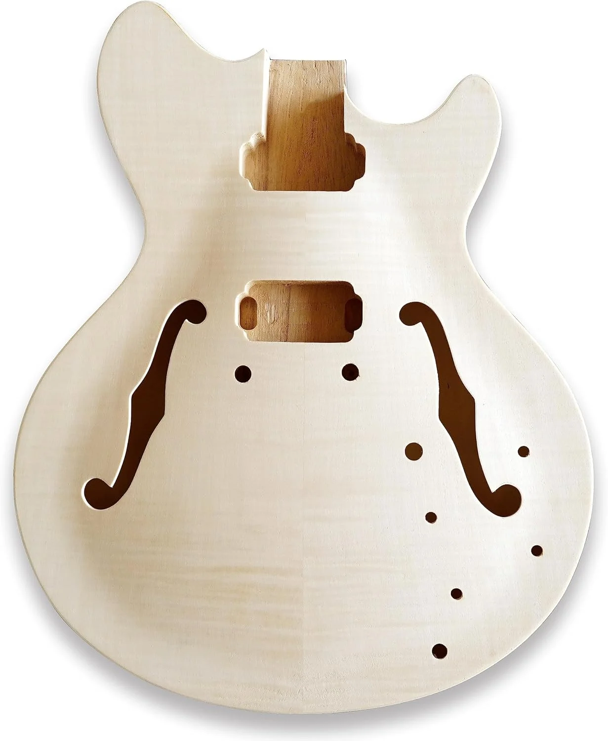 کیت گیتار الکتریکی مدل SES از BexGears، بدنه چوب Basswood با رویه افرا AAA، دسته افرا - خودتان گیتار را بسازید کیت گیتار الکتریکی مدل SES از BexGears، بدنه چوب Basswood با رویه افرا AAA، دسته افرا - خودتان گیتار را بسازید