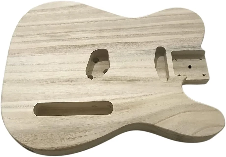 بدنه گیتار الکتریکی چوبی پرداخت شده، بدنه گیتار افرا برای گیتار سبک TL، مناسب برای انجام پروژه های شخصی بدنه گیتار الکتریکی چوبی پرداخت شده، بدنه گیتار افرا برای گیتار سبک TL، مناسب برای انجام پروژه های شخصی