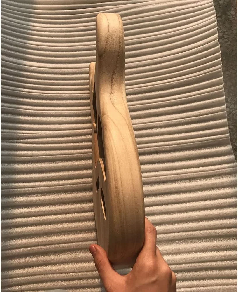 بدنه گیتار الکتریک چوبی صیقلی شده از جنس افرا، بدنه خام گیتار الکتریک بدنه گیتار الکتریک چوبی صیقلی شده از جنس افرا، بدنه خام گیتار الکتریک