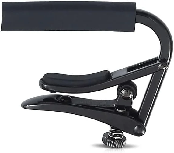 گیره کاپو گیتار ZXM C1 مناسب گیتار کلاسیک، یوکللی و گیتار الکتریک (رنگ: مشکی)