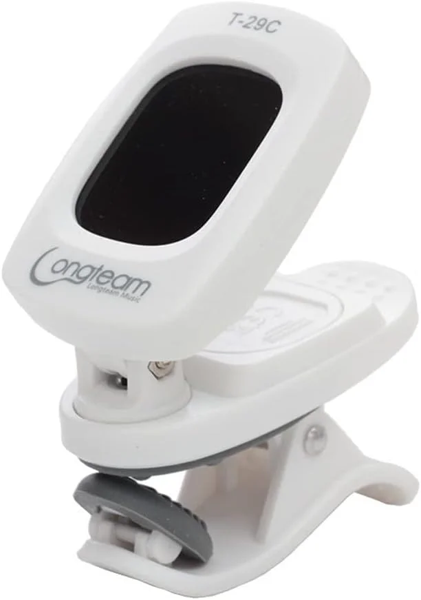 تیونر رنگی ZXM برای گیتار، بیس، ویولن و یوکللی (رنگ: سفید)