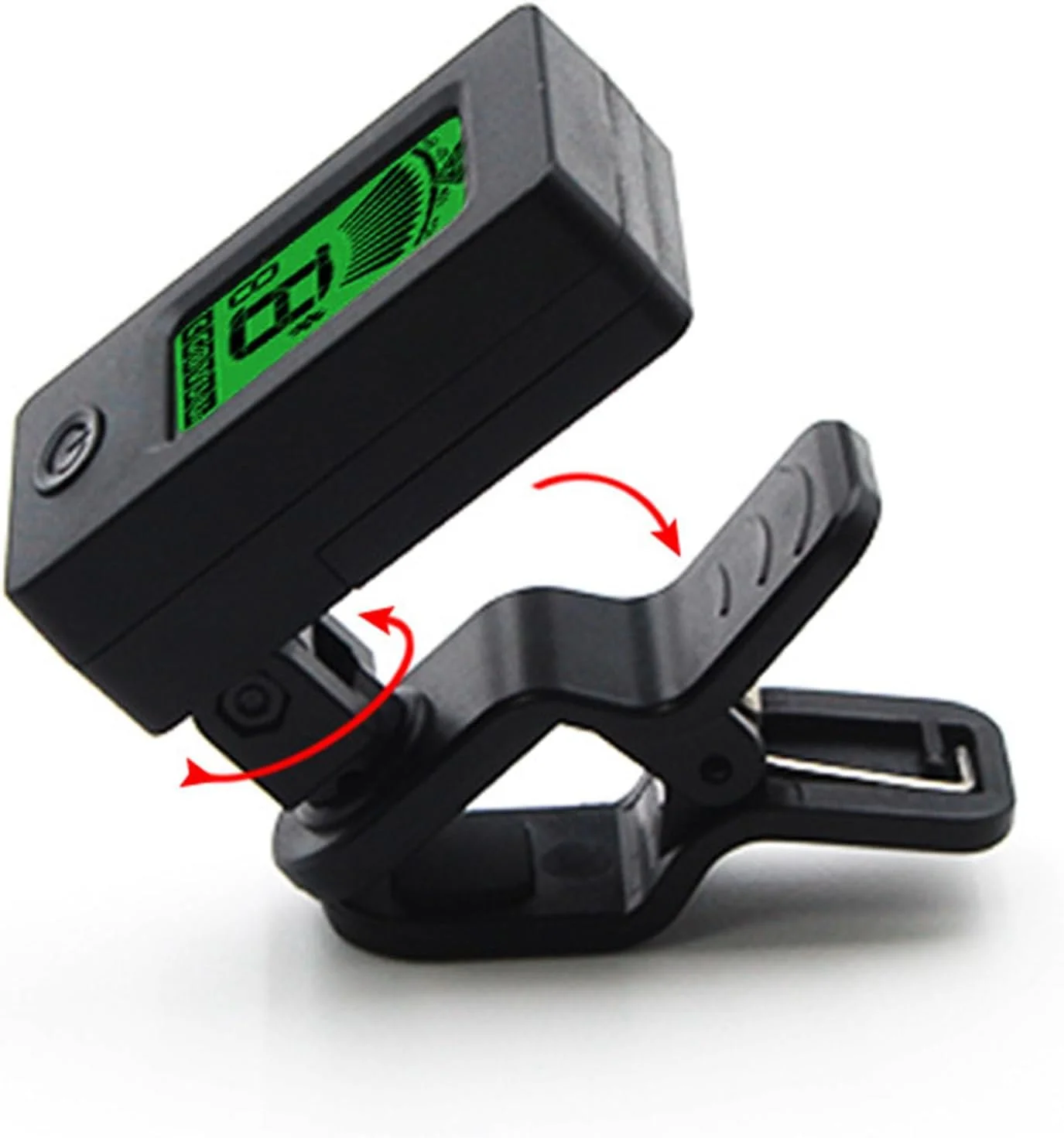 تیونر گیره ای گیتار برای گیتار باس و یوکللی، تیونر دقیق با صفحه نمایش LCD، تیونر دیجیتال برای سازهای زهی تیونر گیره ای گیتار برای گیتار باس و یوکللی، تیونر دقیق با صفحه نمایش LCD، تیونر دیجیتال برای سازهای زهی