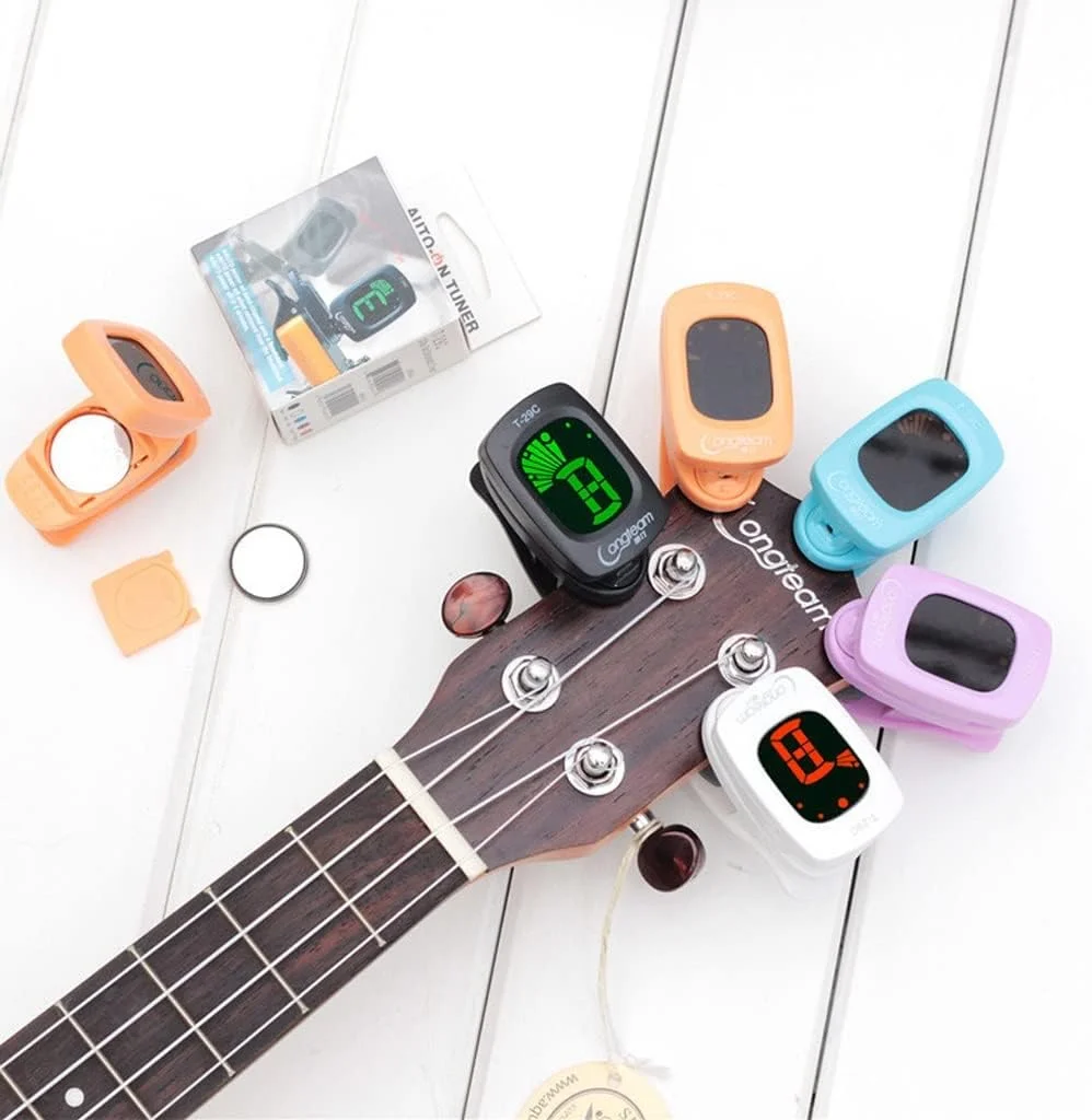 تیونر رنگی گیتار، بیس، ویولن و یوکللی xYzlxtC (رنگ: مشکی)