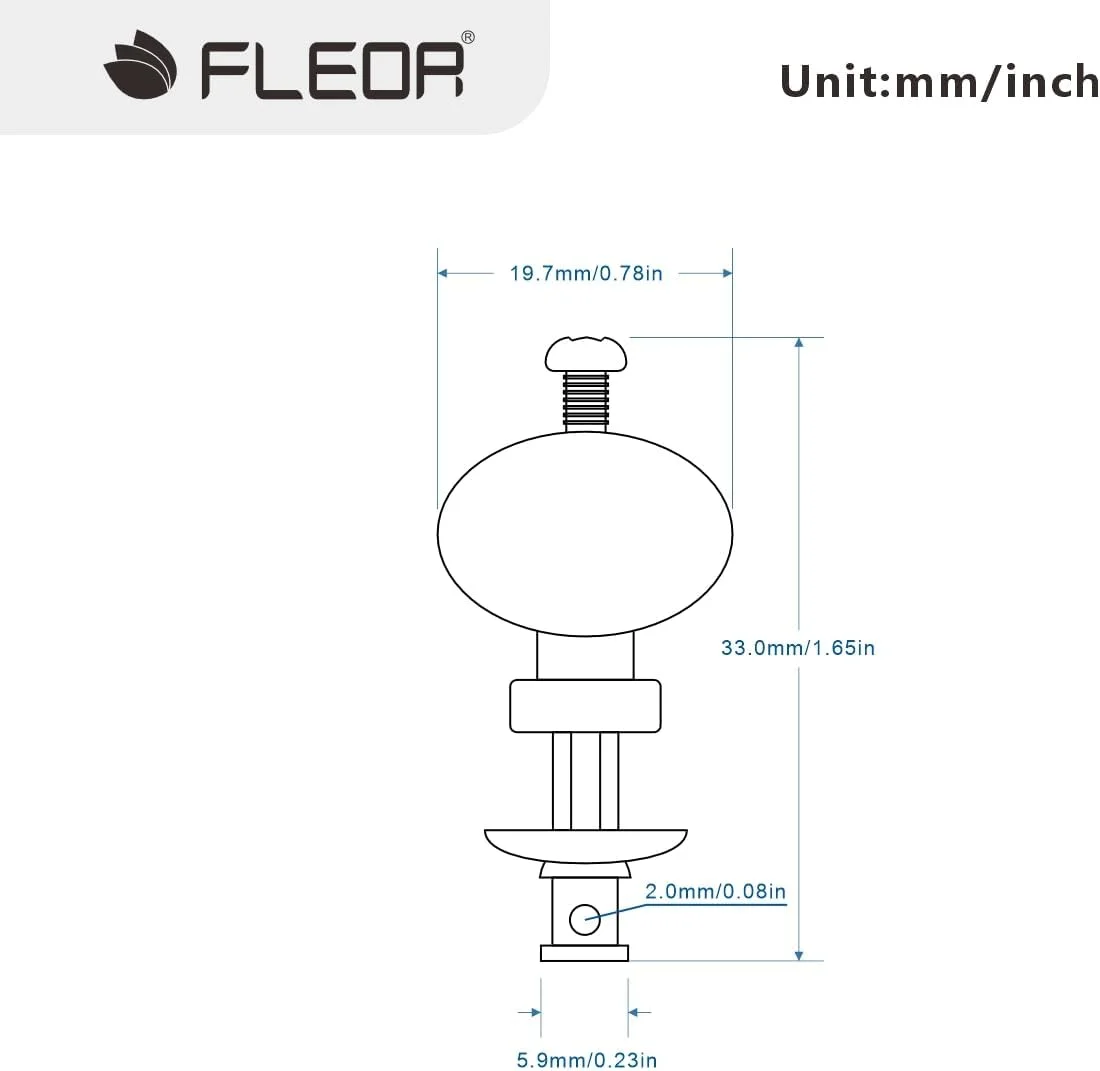 کوک گیرهای یوکللی IKN، بسته 4 عددی، مشکی کوک گیرهای یوکللی IKN، بسته 4 عددی، مشکی