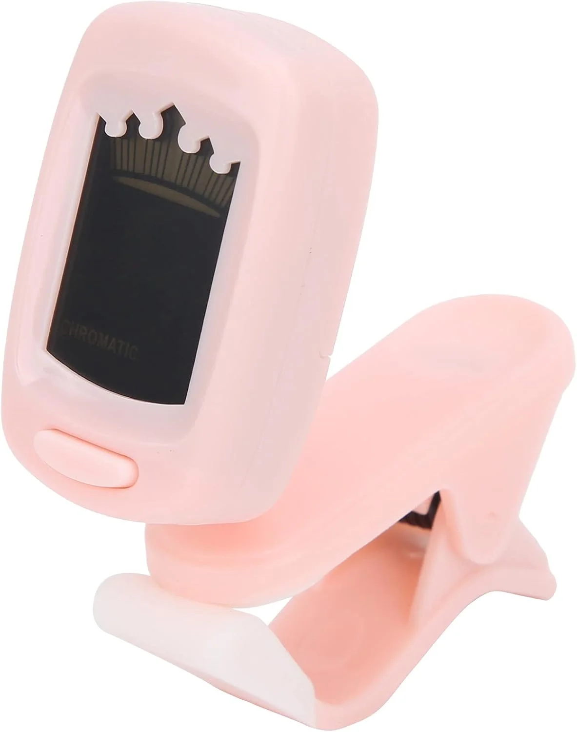 تیونر گیره ای گیتار یوکللی، تیونر گیتار فولک، گیتار باس، ویولن یوکللی با حساسیت بالا، لوازم جانبی ساز (صورتی)