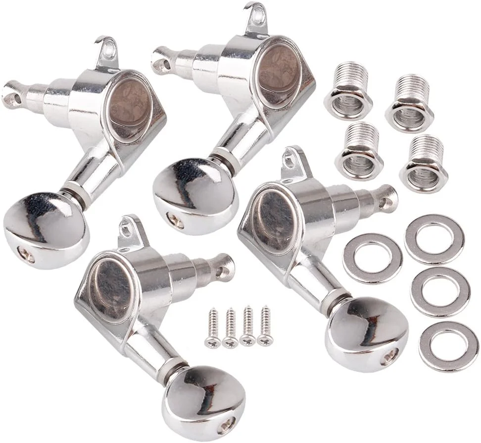 کوکهای یوکللی ZIJIA 2R2L با دکمههای کرومی و پیچهای نصب کوکهای یوکللی ZIJIA 2R2L با دکمههای کرومی و پیچهای نصب