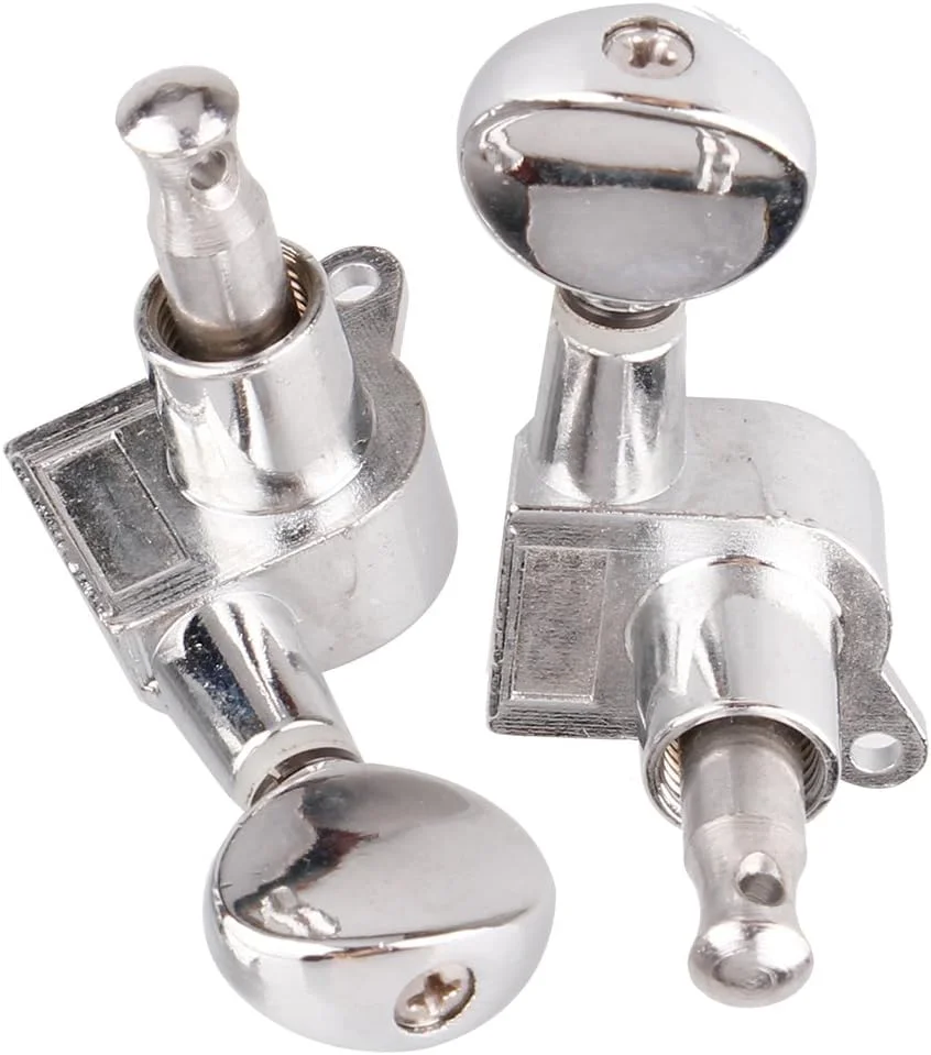 کوکهای یوکللی ZIJIA 2R2L با دکمههای کرومی و پیچهای نصب کوکهای یوکللی ZIJIA 2R2L با دکمههای کرومی و پیچهای نصب