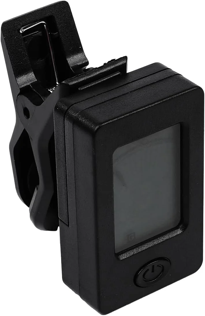 تیونر گیره ای گیتار - تیونر کروماتیک برای گیتار آکوستیک، یوکللی، ویولن و گیتار باس، به همراه کاپو گیتار برای گیتارهای آکوستیک و الکتریک، یوکللی