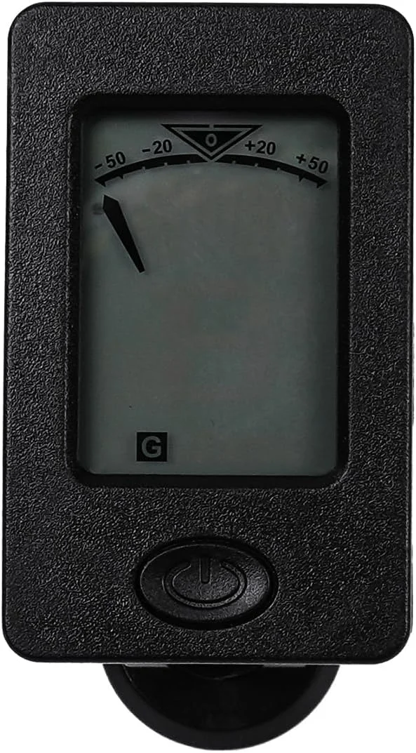 تیونر گیره ای گیتار - تیونر کروماتیک برای گیتار آکوستیک، یوکللی، ویولن و گیتار باس، به همراه کاپو گیتار برای گیتارهای آکوستیک و الکتریک، یوکللی