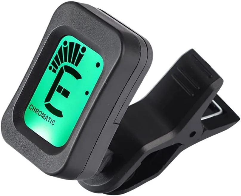 کوک کننده گیتار آکوستیک محلی بدون درز خنثی xYzlxtC، کوک کننده جهانی دوازده تنی یوکللی کلاسیک، لوازم جانبی گیتار (سایز: مشکی)