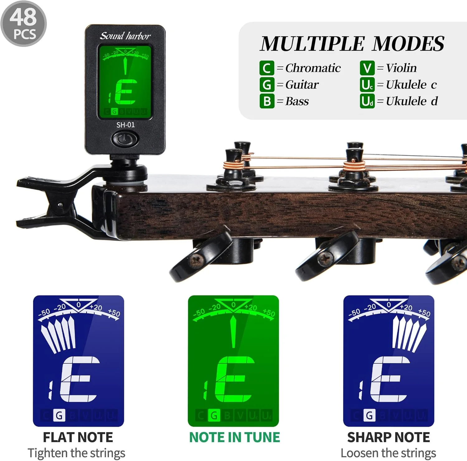 کوک گیتار گیره ای کوک یوکللی برای تمام سازها