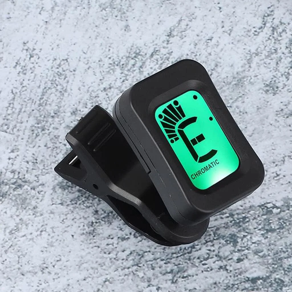 کوک کننده گیتار آکوستیک محلی بدون درز خنثی xYzlxtC، کوک کننده جهانی دوازده تنی یوکللی کلاسیک، لوازم جانبی گیتار (سایز: مشکی)