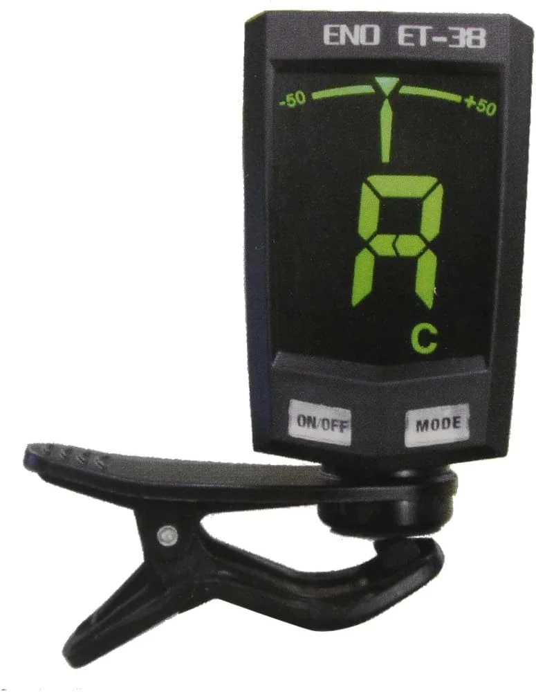 تیونر گیره ای مشکی برای گیتار، بیس، ویولن و یوکللی