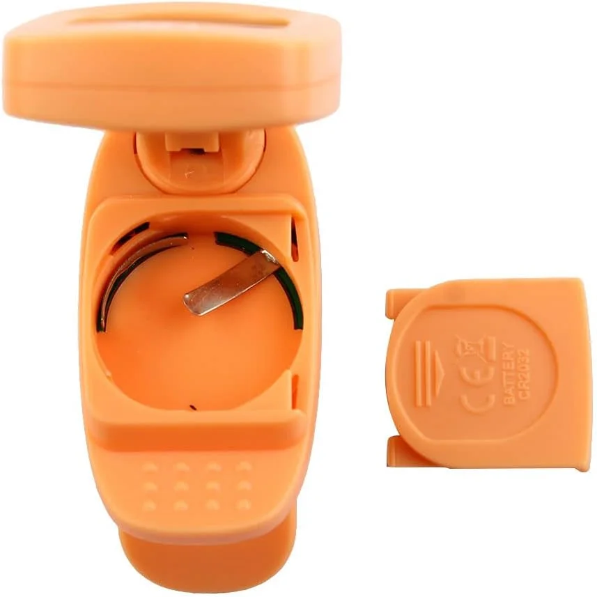 تیونر دیجیتال کروماتیک گیره ای با نمایشگر LCD نارنجی برای گیتار آکوستیک، الکتریک، باس، ویولن و یوکللی