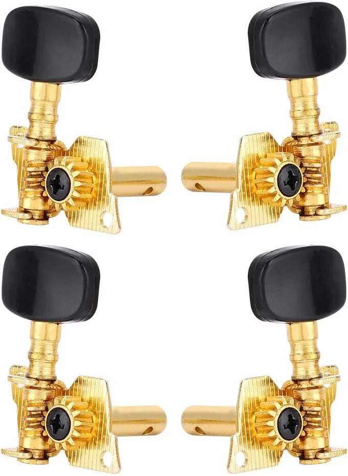 کوک‌های کلاسیک یوکللی با 14 دنده آلیاژ مس، ساختار فولادی، قطعات جایگزین DIY برای سازهای موسیقی