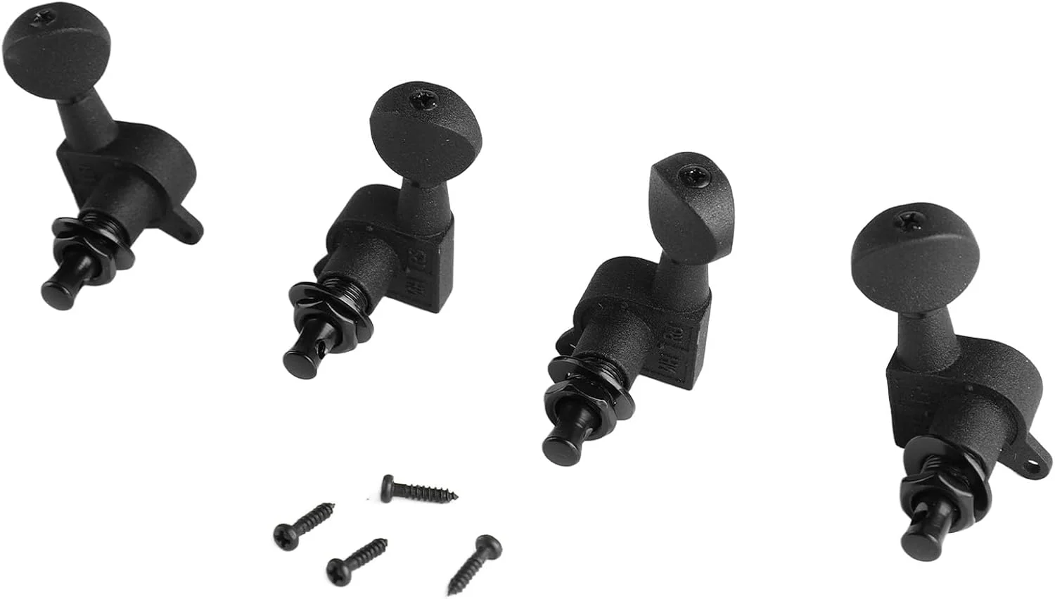 کوکهای مشکی مات 4 سیم یوکللی RiToEasysports با تجهیزات داخلی، نصب آسان برای فلز - کوکهای یوکللی، مناسب برای اکثر نوازندگان کوکهای مشکی مات 4 سیم یوکللی RiToEasysports با تجهیزات داخلی، نصب آسان برای فلز - کوکهای یوکللی، مناسب برای اکثر نوازندگان