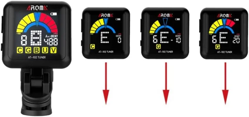 تیونر گیتار آکوستیک الکترونیکی یوکللی خودکار لوازم جانبی تیونینگ ویژه (آبی) ابزار و تستر تیونر گیتار آکوستیک الکترونیکی یوکللی خودکار لوازم جانبی تیونینگ ویژه (آبی) ابزار و تستر