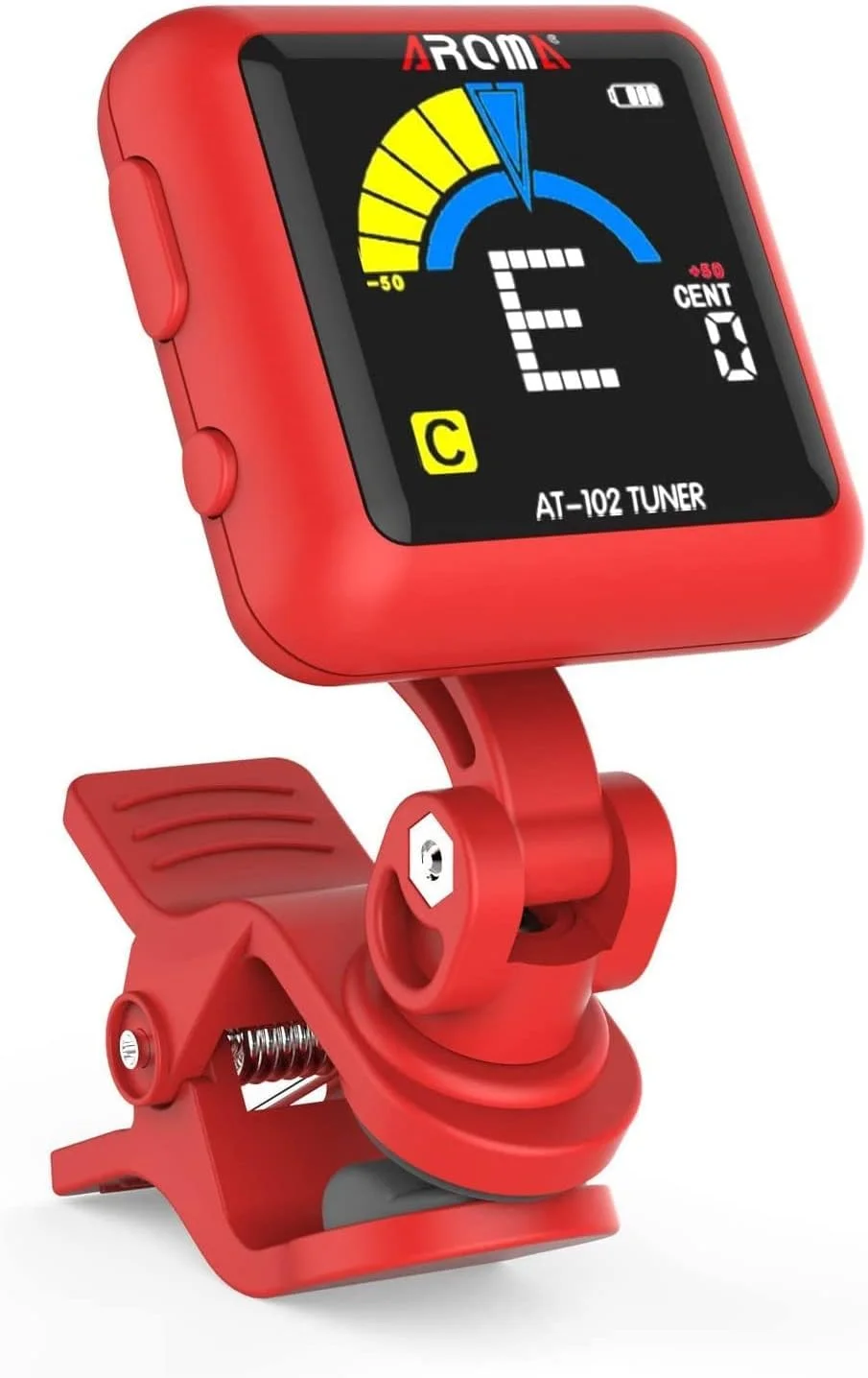 کوک کننده گیره ای دیجیتال گیتار، ویولن و یوکللی (رنگ: قرمز)