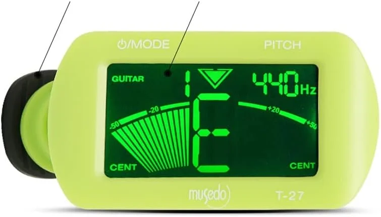کوک کننده گیتار ویولن بیس کوک کننده الکترونیکی یوکللی جهانی (رنگ: T-27) کوک کننده گیتار ویولن بیس کوک کننده الکترونیکی یوکللی جهانی (رنگ: T-27)