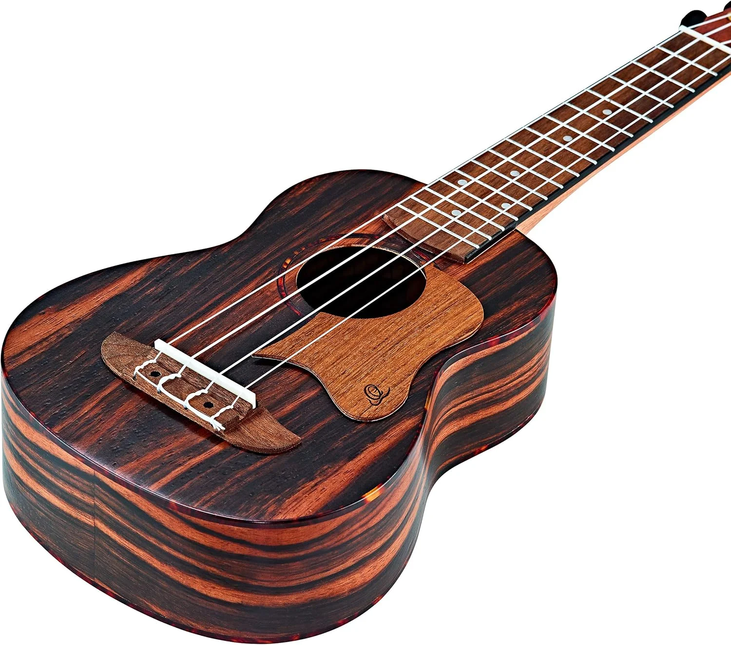 محافظ پیک چوبی گیتار ارتقا اورتگا مدل OWPTB-WN مناسب برای تنور و باریتون یوکللی، چوب گردو