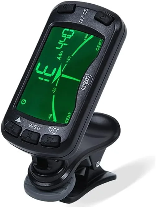 کوک کننده گیتار، ویولن و یوکللی، باتری خور، اتوماتیک، مناسب برای مبتدیان (رنگ: TM-25) کوک کننده گیتار، ویولن و یوکللی، باتری خور، اتوماتیک، مناسب برای مبتدیان (رنگ: TM-25)