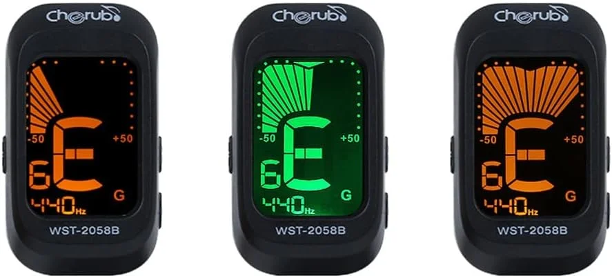 کوک کننده گیتار، ویولن و یوکللی، باتری خور، اتوماتیک، مناسب نوازندگان مبتدی (رنگ: T-27) کوک کننده گیتار، ویولن و یوکللی، باتری خور، اتوماتیک، مناسب نوازندگان مبتدی (رنگ: T-27)