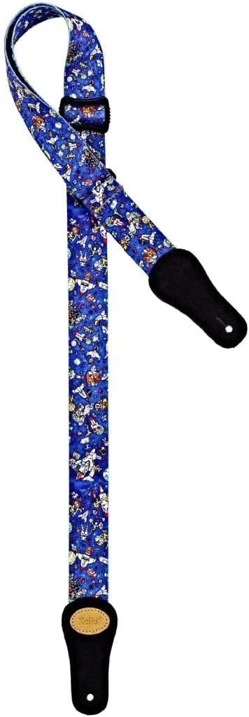 بند یوکللی نایلونی ارتعا با جیر - طرح فضانورد، عرض 37 میلی‌متر (KNS-SP-U)