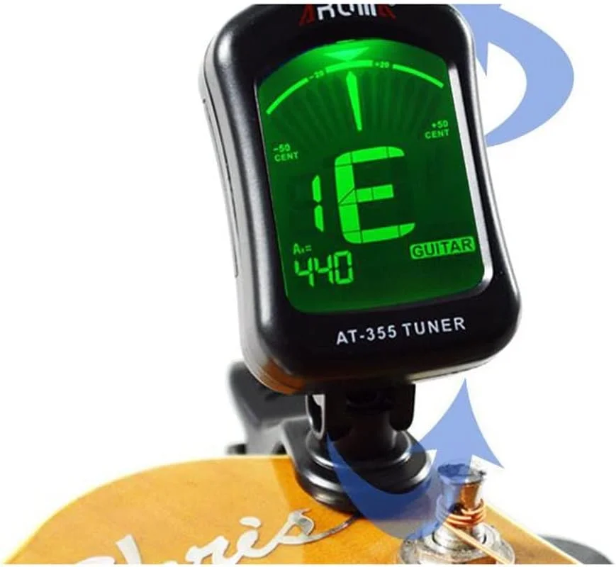 کوک کننده الکترونیکی گیتار، ویولن، یوکللی و غیره مدل JJJ AT200D (رنگ: مشکی)