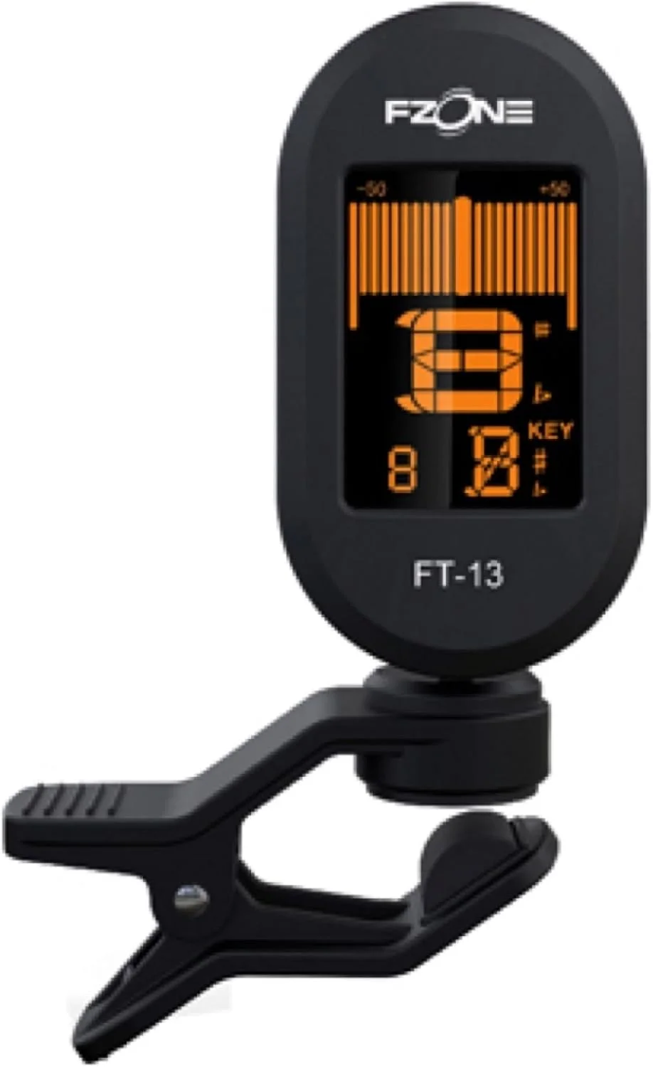 FZONE شامل تیونر 13 رنگ FT-Ukulele