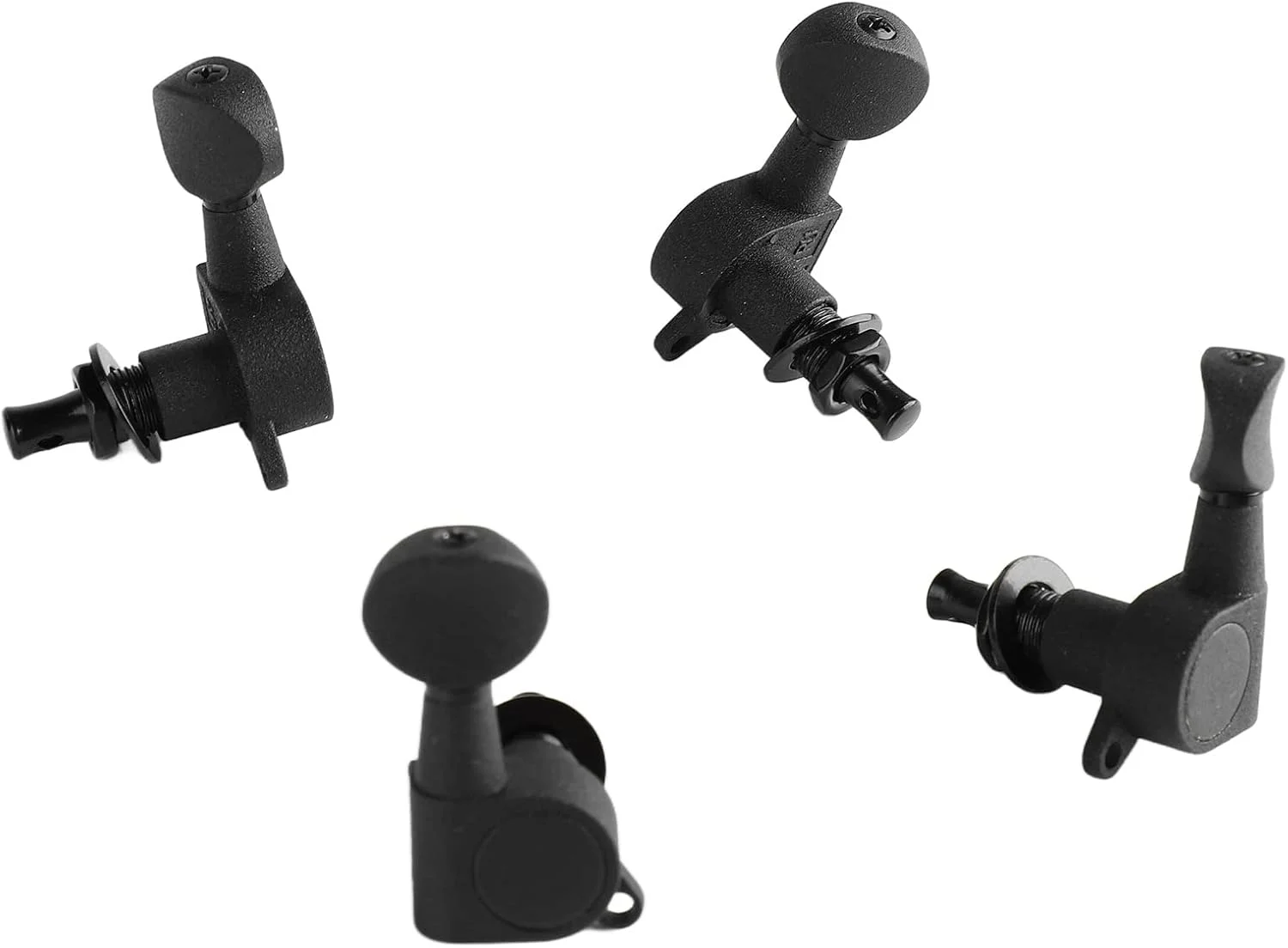 کوکهای یوکللی عمومی، کوکهای 4 سیم یوکللی چپ و راست، سازگاری خوب، روکش مشکی مات برای ساز موسیقی کوکهای یوکللی عمومی، کوکهای 4 سیم یوکللی چپ و راست، سازگاری خوب، روکش مشکی مات برای ساز موسیقی