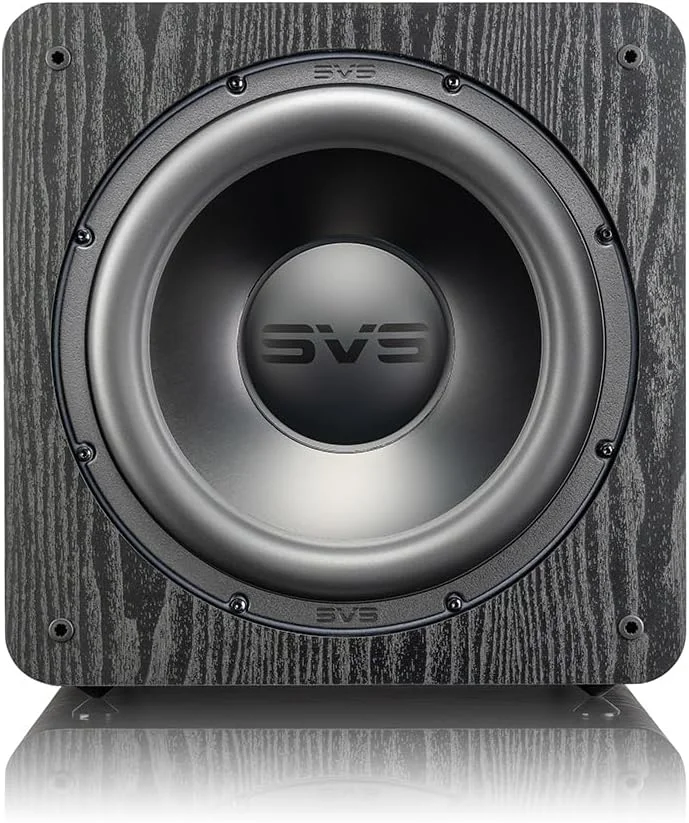 ساب ووفر مهر و موم شده 12 اینچی SVS SB-2000 Pro Black Ash با توان 550 وات و کنترل DSP (تک عددی)