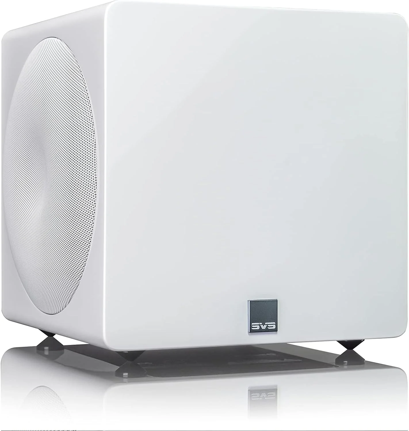 ساب ووفر جعبه ای مهر و موم شده SVS مدل 3000 Micro با روکش پیانویی سفید، 3000MICROPIANOWHT، بزرگ