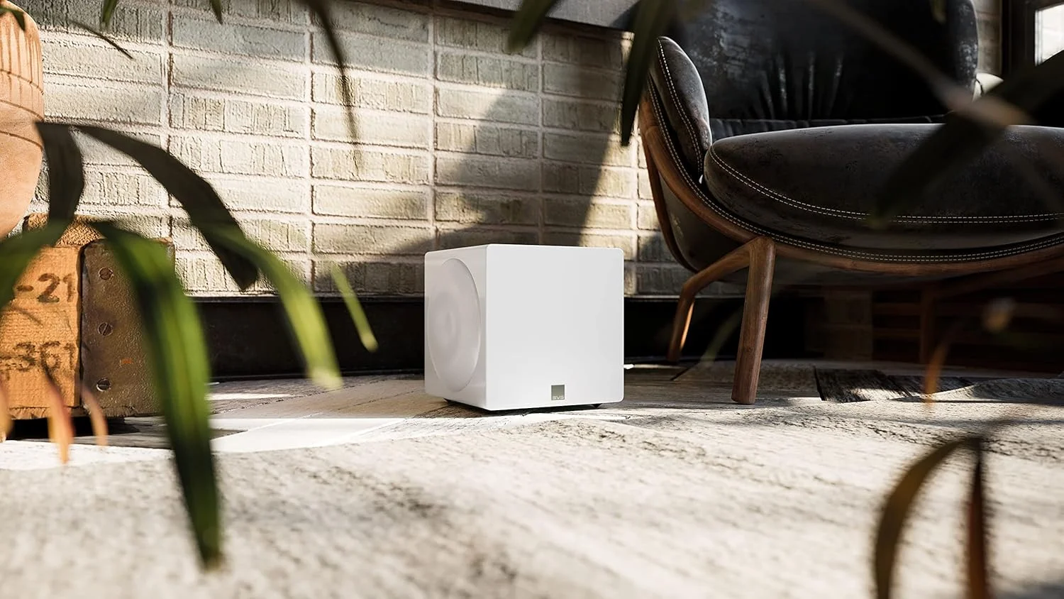 ساب ووفر جعبه ای مهر و موم شده SVS مدل 3000 Micro با روکش پیانویی سفید، 3000MICROPIANOWHT، بزرگ