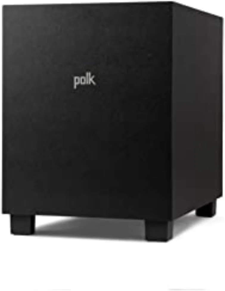 ساب ووفر خانگی Polk Audio VNOOK Monitor XT10، ووفر 10 اینچی، آمپلی فایر کلاس D 100 واتی، سازگار با Dolby Atmos، Auro 3D و DTS:X، مشکی