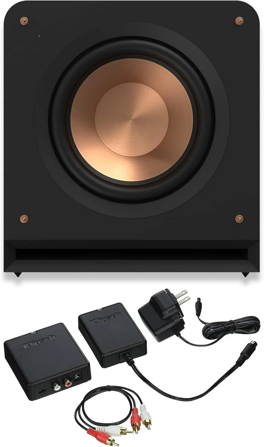 ساب ووفر 800 واتی 12 اینچی Klipsch RP-1200SW با درایور سرامِتالیک به همراه کیت ساب ووفر وایرلس WA-2 (مدل 2023)