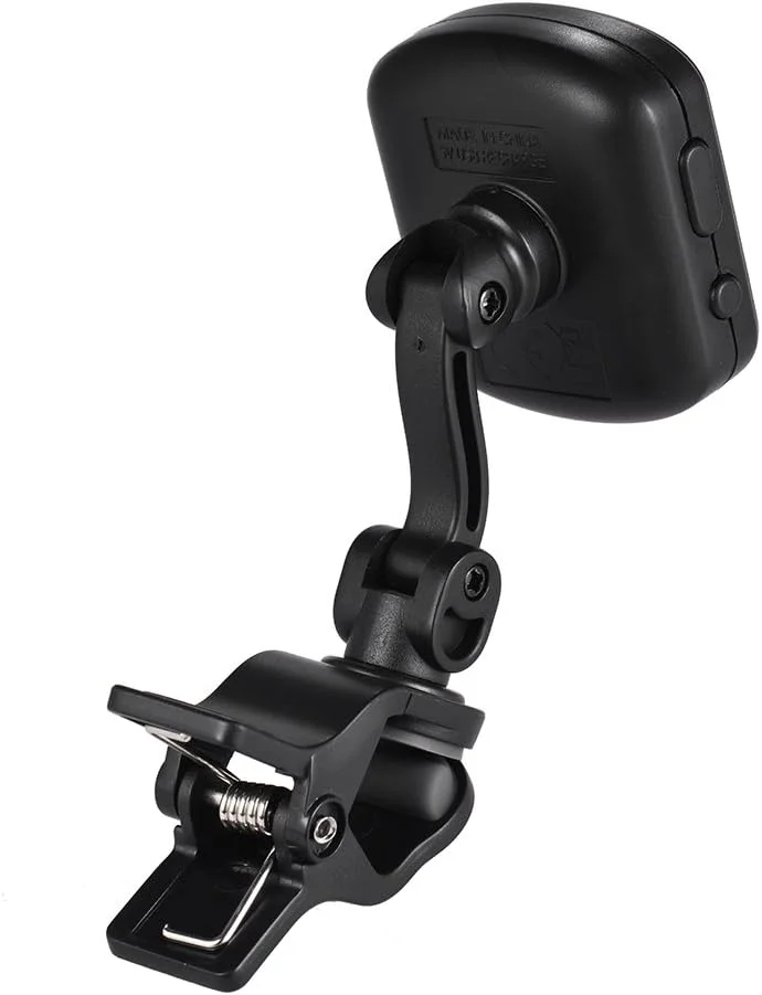 کوک کننده گیره ای Fawoonu AT-105 با صفحه نمایش رنگی و باتری داخلی برای گیتار کروماتیک، گیتار باس، یوکللی و ویولن کوک کننده گیره ای Fawoonu AT-105 با صفحه نمایش رنگی و باتری داخلی برای گیتار کروماتیک، گیتار باس، یوکللی و ویولن