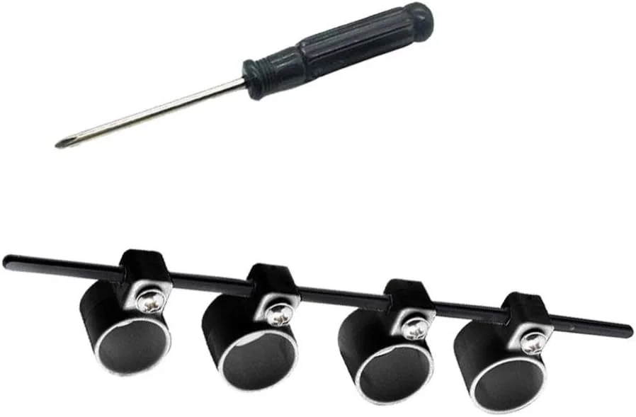 تقویت کننده انگشت، کشش دهنده انگشت، تمرین دهنده انگشت، توسعه دهنده انگشت به همراه پیچ گوشتی برای گیتار، باس، یوکللی، ماندولین، پیانو، بانجو، مبتدی، 2 عدد