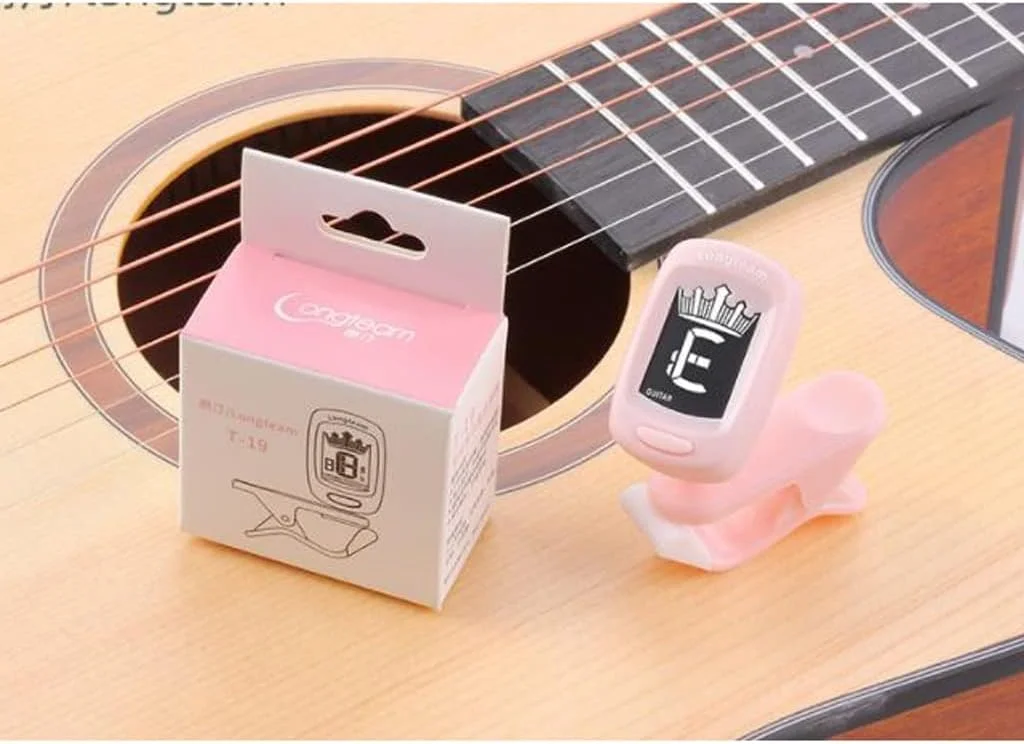 تیونر گیتار آکوستیک، ویولن، یوکللی، لوازم جانبی آلات موسیقی (صورتی) ابزار و تست کننده تیونر گیتار آکوستیک، ویولن، یوکللی، لوازم جانبی آلات موسیقی (صورتی) ابزار و تست کننده