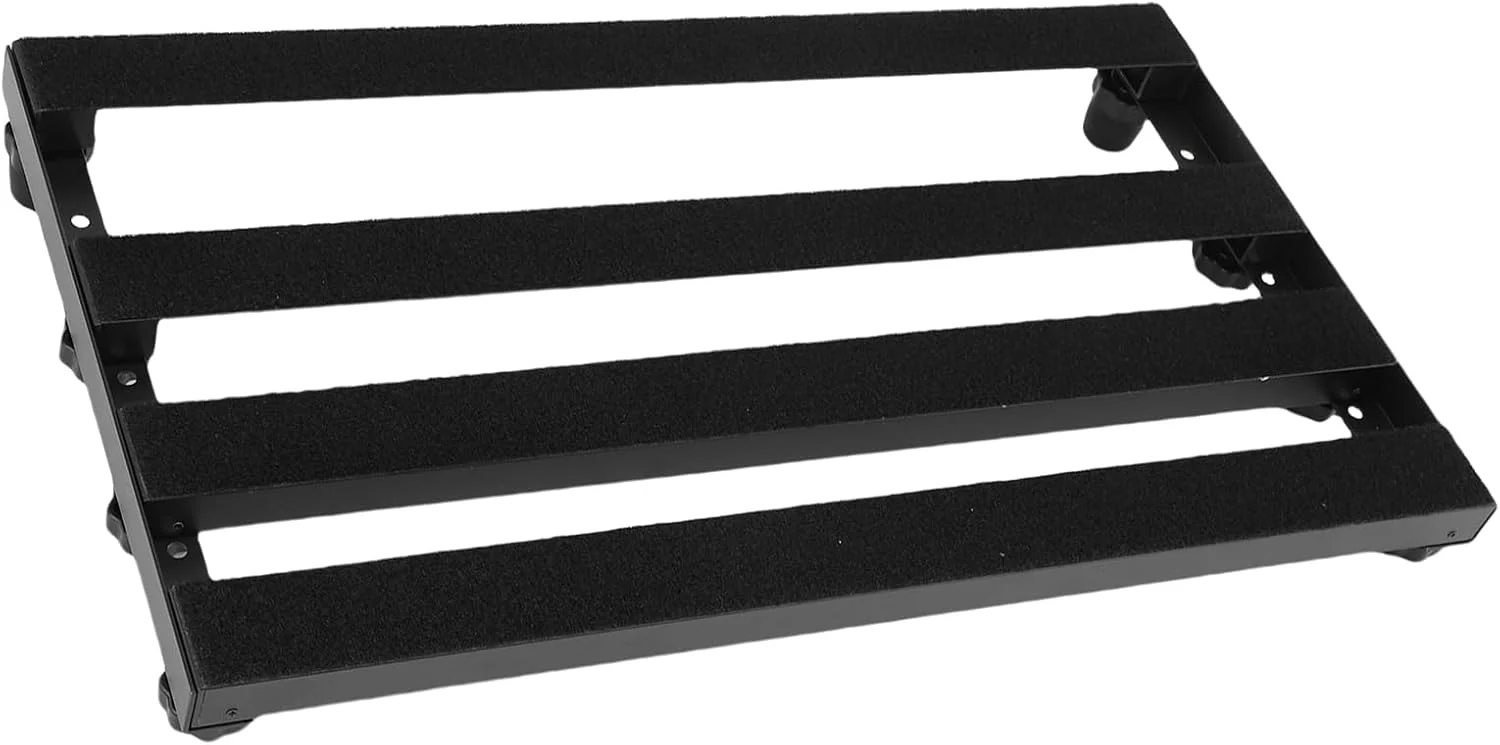 برد پدال گیتار آلیاژ آلومینیوم، سایز متوسط با پد سیلیکونی ضد لغزش، ایده آل برای کنسرت های گروهی